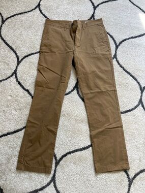 Goodfellow & Co Brown Hennepin Straight-Leg Chinos